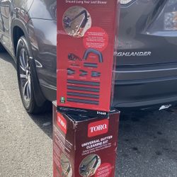 Toro 51668 Universal Gutter Cleaning Kit with 11 ft. Reach for Leaf Blower 