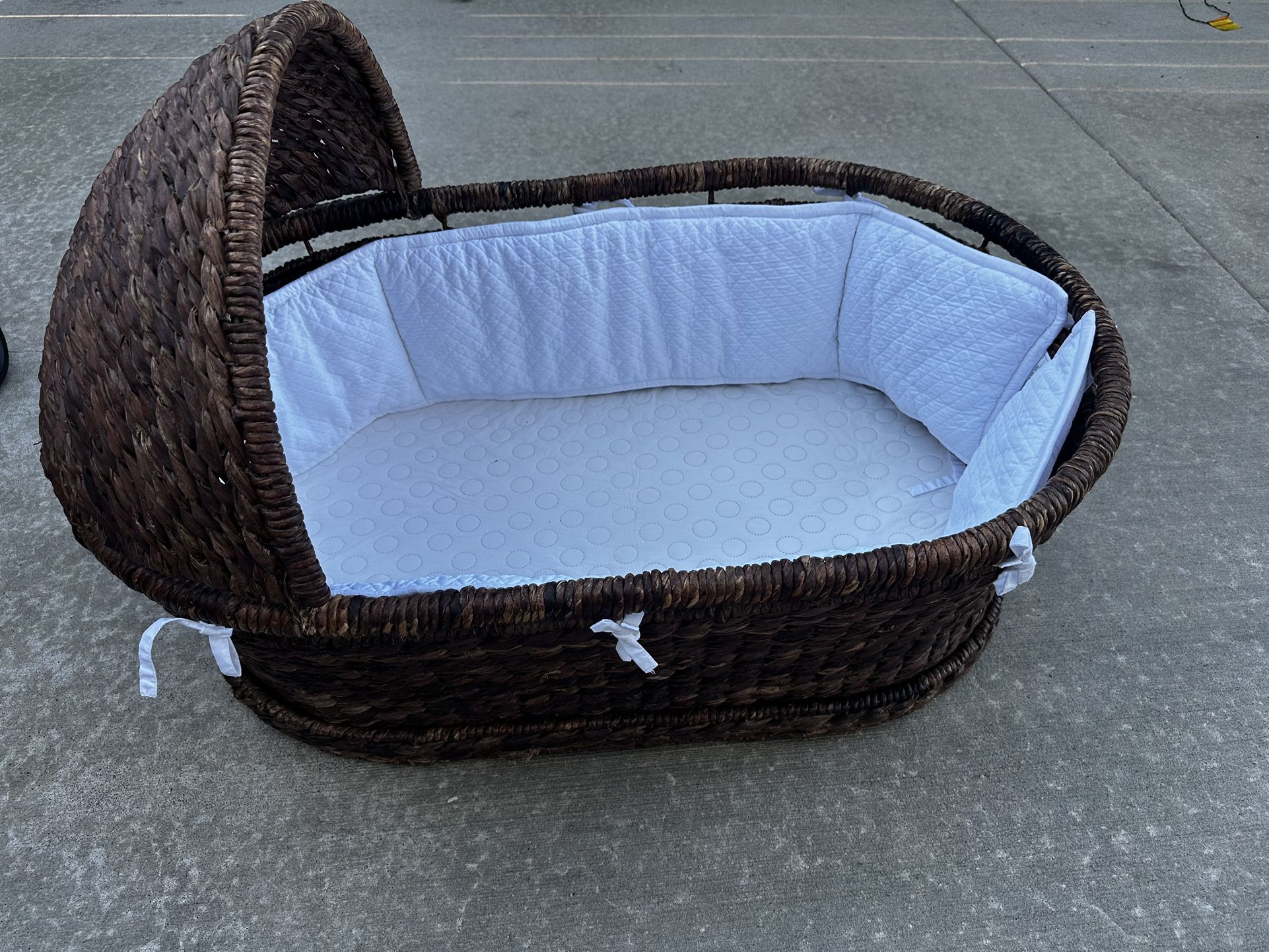 Restoration Hardware Bassinet