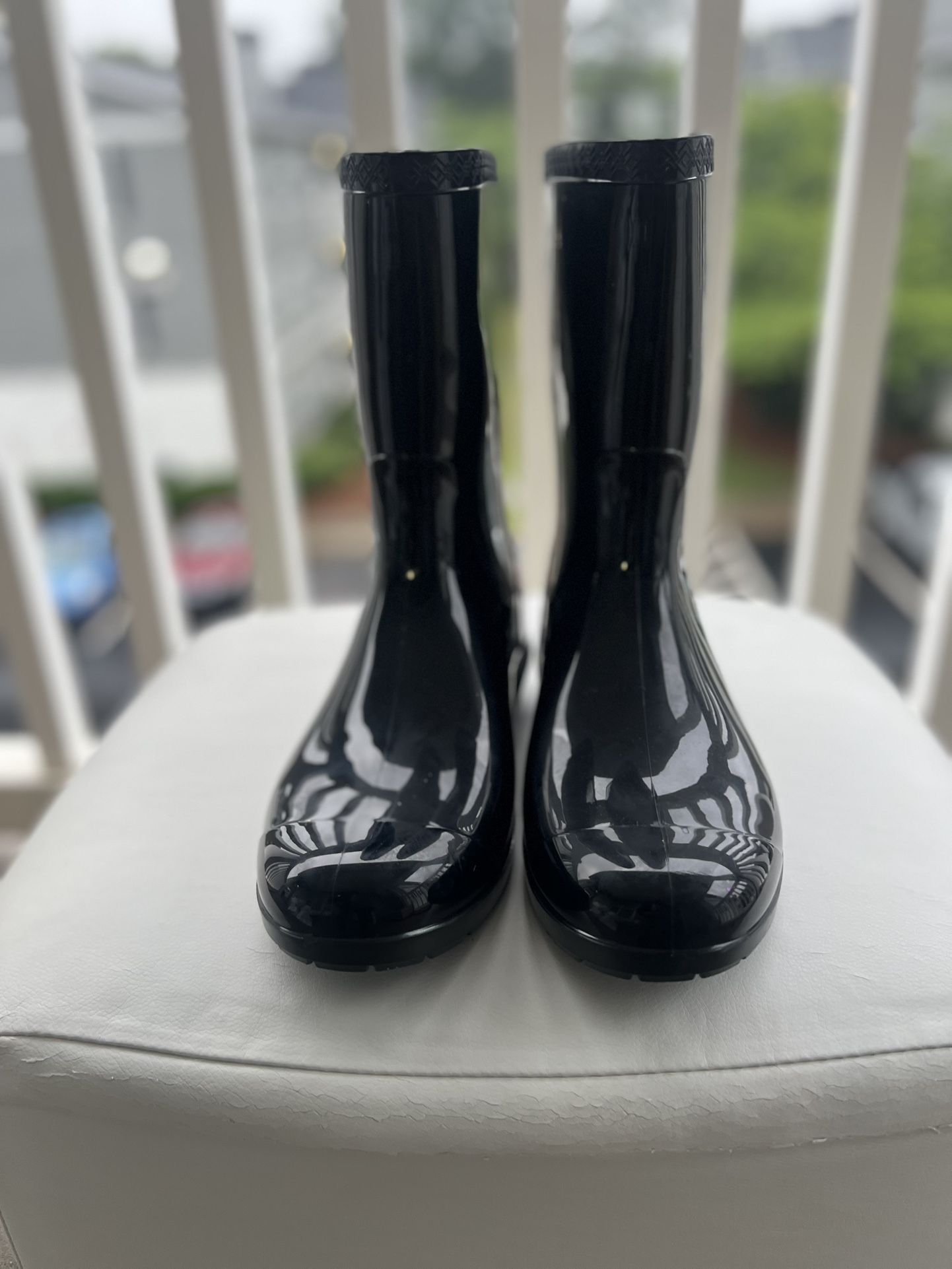 Black UGG Rain Boots