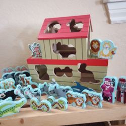 Noah's Ark Puzzle Shape Sorter