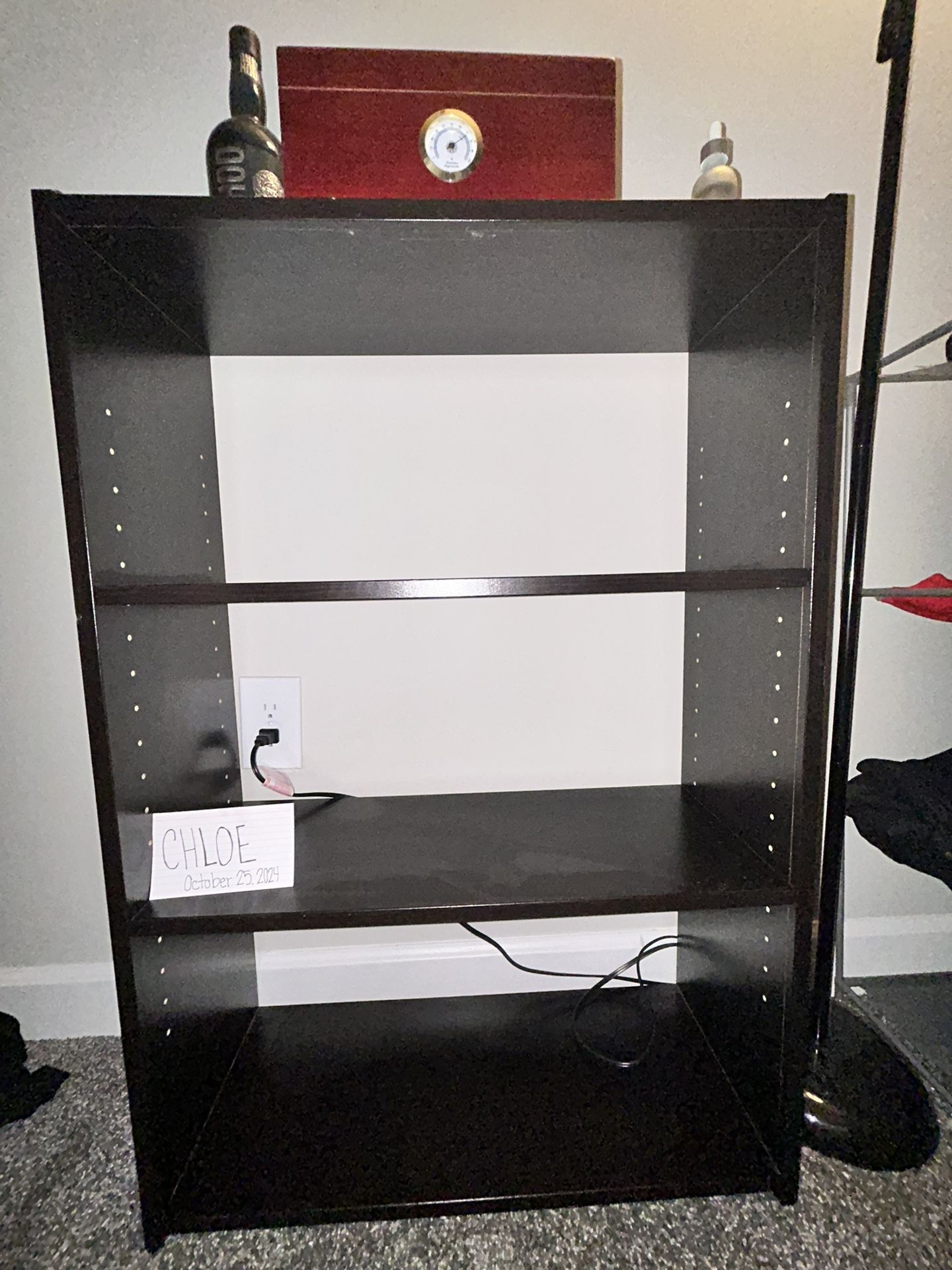 Brown Bookshelve