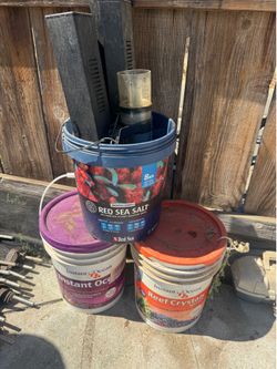 Salt water and Tank Supplies