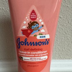 NEW Johnson's Baby Curl Defining Tear-Free Kid Leavein Conditioner Shea Butter 6.8oz just $5 xox
