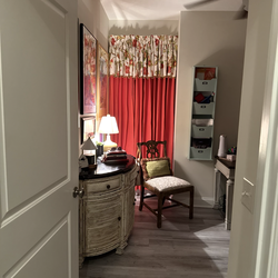 Custom beautiful pinch pleat 108” drapes