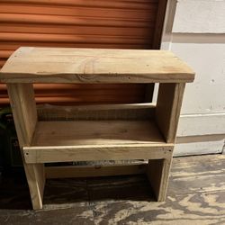 Wood Book Shelf 