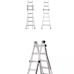 Gorilla Ladders

22 ft. Reach MPXW Aluminum Multi-Position Ladder with Wheels, 375 lb. Load Capacity Type IAA Duty Rating

