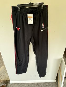 New Nike Chicago Bulls NBA Team Issued Sweatpants Black Men’s Sz XXL DN8905-010
