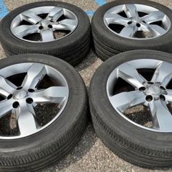 20” Jeep Grand Cherokee Wrangler Dodge Durango We Finance Rims Wheels Tires Set Commander