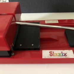 Sizzix Machine With Lollipop Uppercase Alphabet 