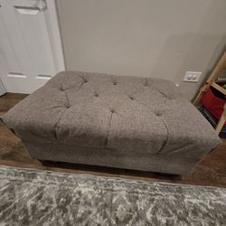 Ottoman brown fabric