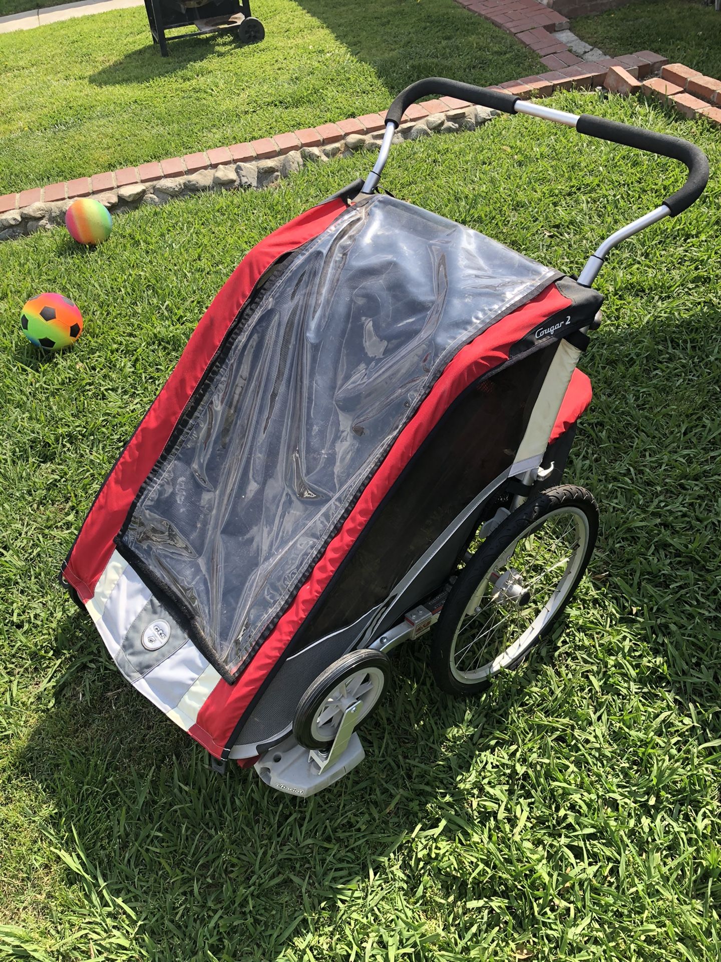 ci chariot bike trailer