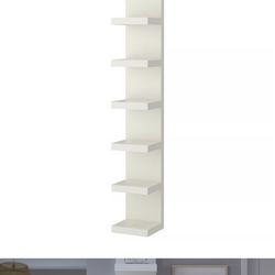 IKEA Shelf + Gray Chair – Great Condition (Can Separate)