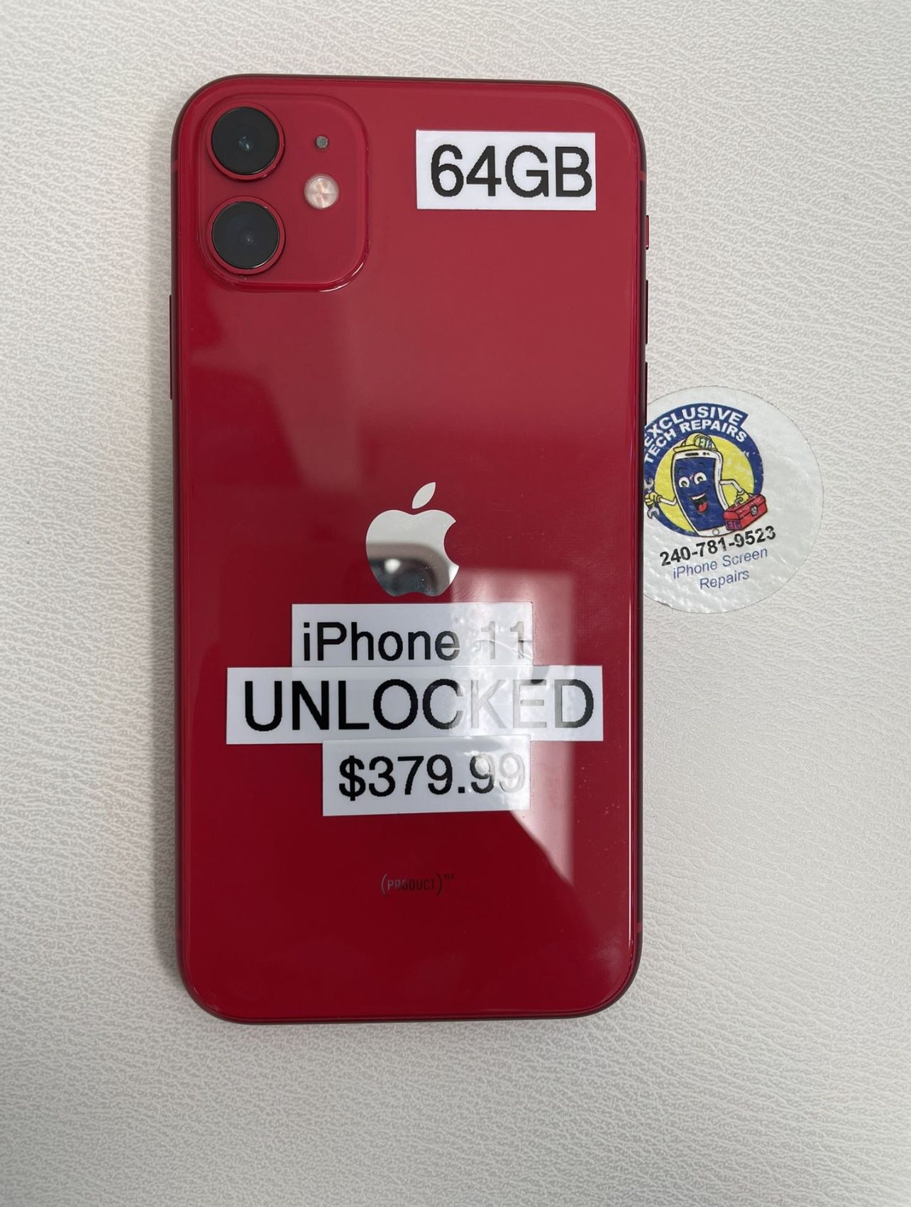 iPhone 11 Red 64GB Unlocked