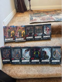 GI Joe action figures (various)