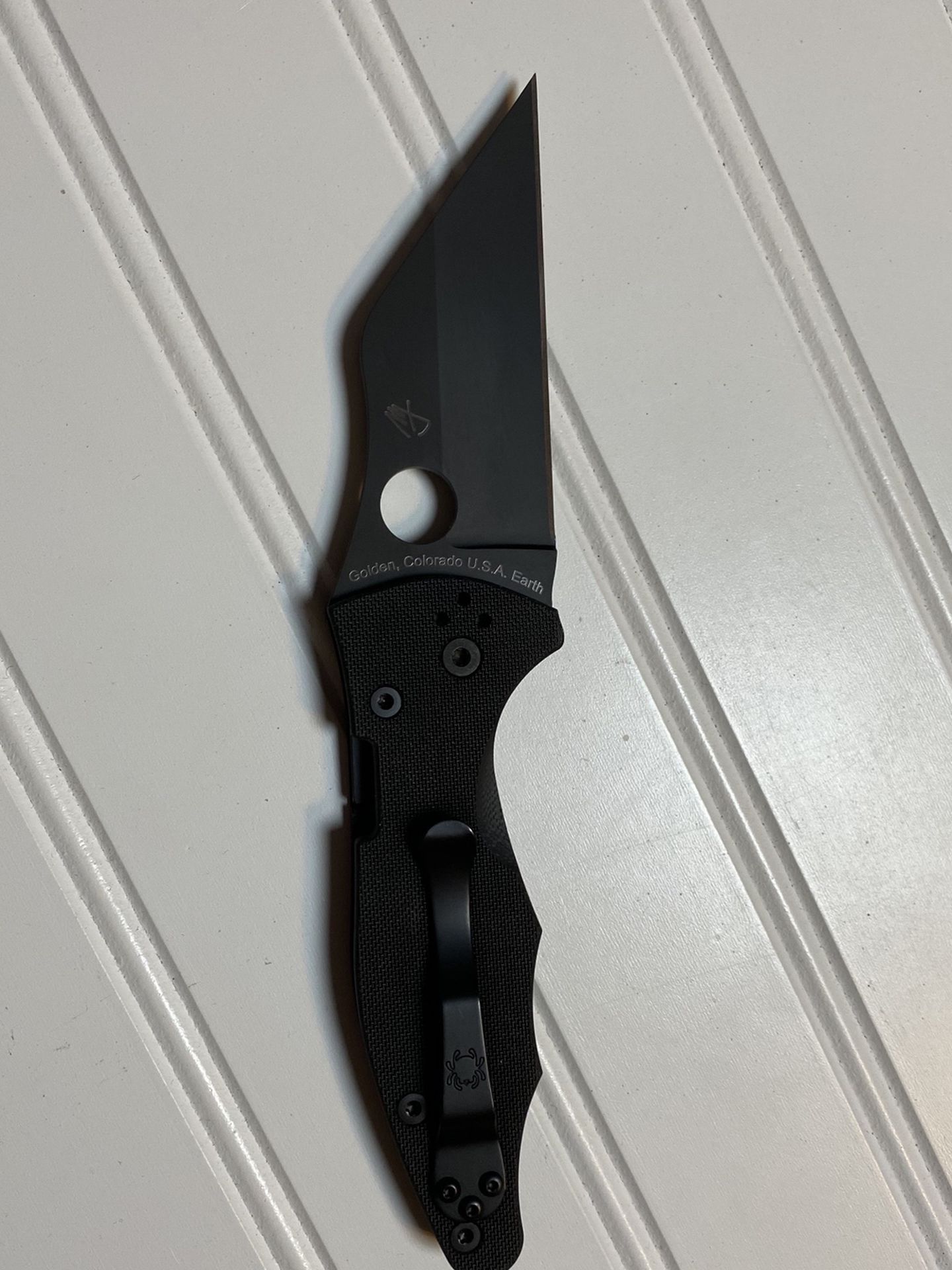 NEW Spyderco YOJIMBO2 Folding Pocket Knife