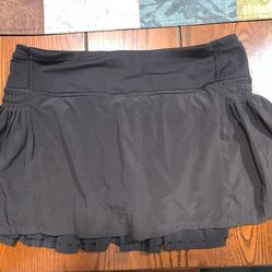 Lululemon Black Skort