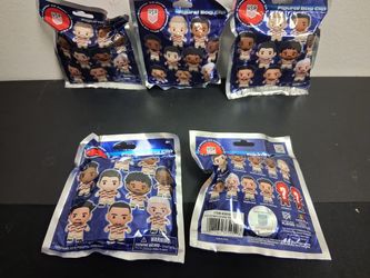 Monogram International USA Soccer Player Figural Bag Clip Blind Bag Set of 2
