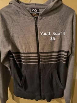 Youth Light Zip-Up Jacket With Hood