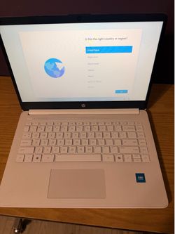 HP 14” laptop