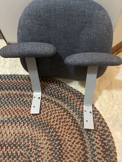 Office chair backrest and arm rests