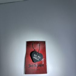 Sabrina Necklace and American Psycho Wallet