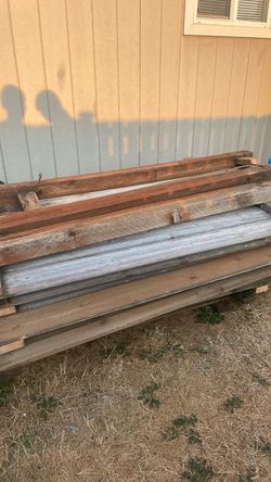 Old fence for firewood (free)