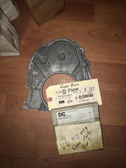 Mercedes-Benz Engine Crankshaft Rear Cover & Main Seal Original Geniune OEM