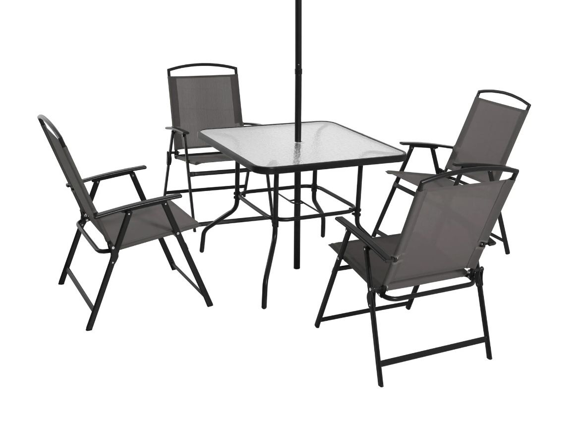 Deck Chairs And Table