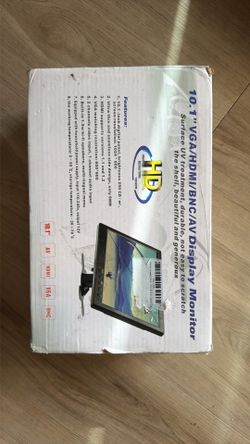 10.1 VGA/HDMI/BNC/AV Display monitor