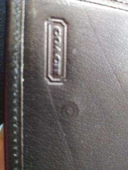 Coach Leather Wallet