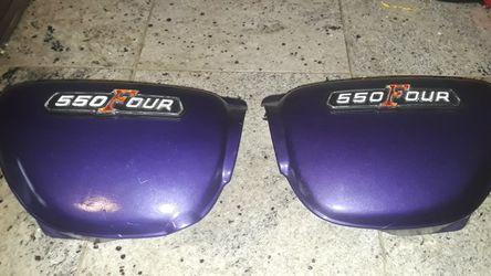 1970' s Honda CB500F or cb550f side covers
