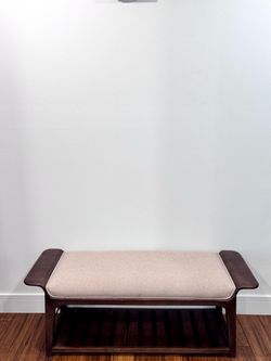 Solid Wood Entryway Bench