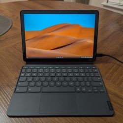 Lenovo Chromebook + Keyboard + Protective Case