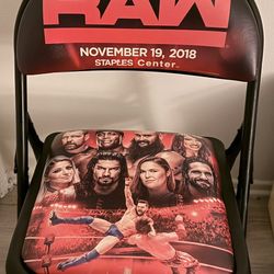 WWF Wrestling Ring Side Foldable Chair 