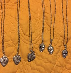 Silver Pendant Necklaces