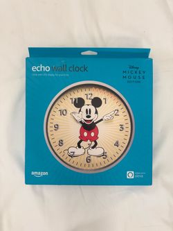 Mickey Mouse Echo Clock