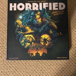 Horrified American Monsters Board Game 