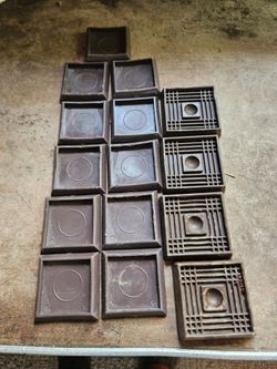 Square Furniture Leg Floor Protector Pads
