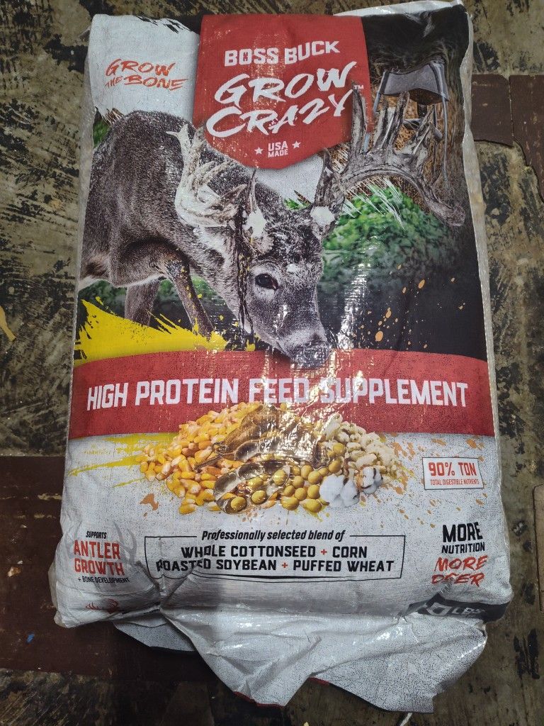 Free-40 Pounds of Deer Food Supplement