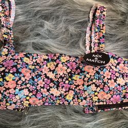 Floral Bikini Top 