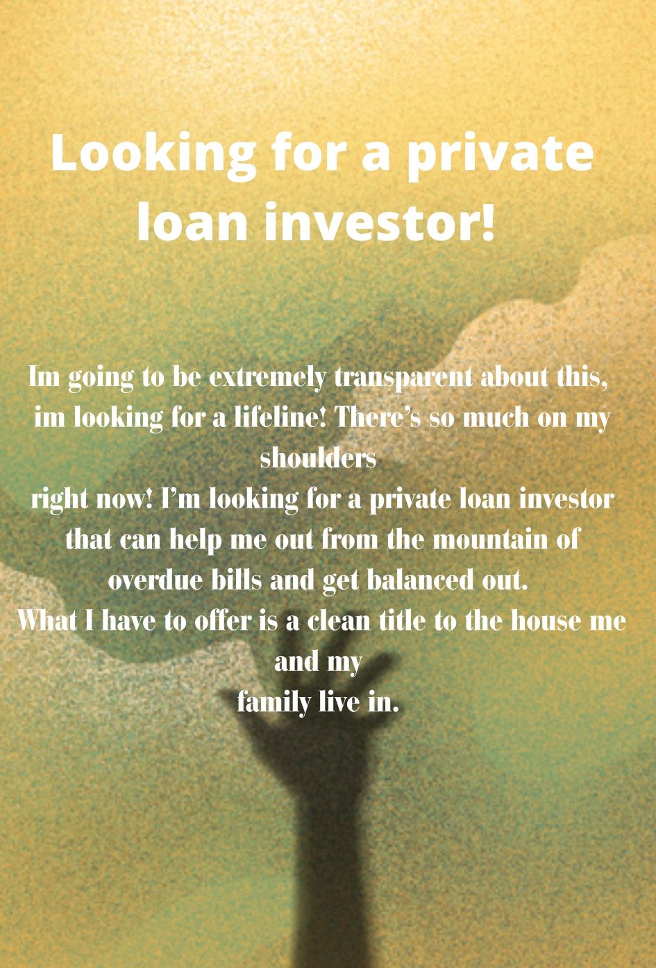 Searching For A Private Lender