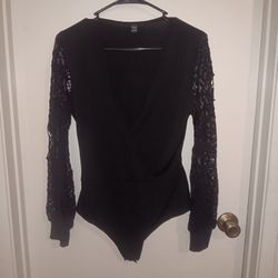 Womens Long Sleeve Bodysuit 