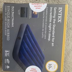 Inter Single high Air Bed Twin, Never Been Used 