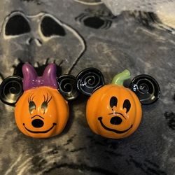 Mickey And Minnie Salt Shaker/ Pepper
