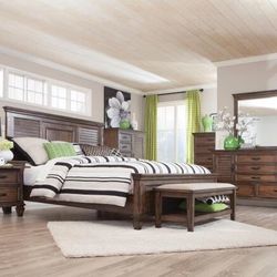 4-PCS Queen Size Bedroom Set In Offer 🔥🔥🔥