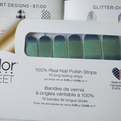 100% REAL NAIL POLISH STRIPS 