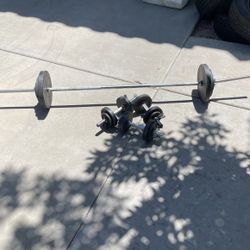 Weights For Sale 115lbs Of Weights  
