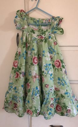 Adorable girls summer dress SZ5-6
