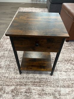 Small end table/nightstand with drawer