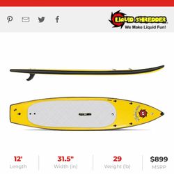 Paddle board